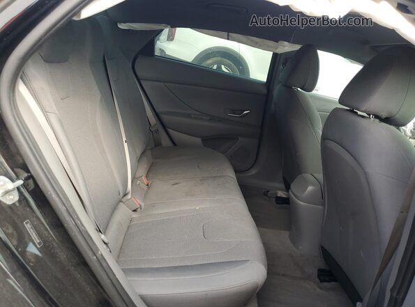 5NPLL4AG9MH014608 2021 HYUNDAI ELANTRA Black Vista de los asientos traseros