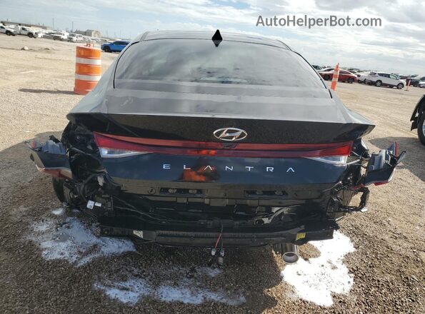 5NPLL4AG9MH014608 2021 HYUNDAI ELANTRA Black Vista trasera