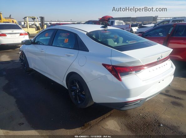 5NPLM4AG1MH048894 2021 HYUNDAI ELANTRA Белый Задняя левая четверть