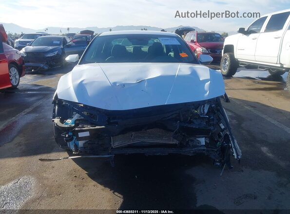 5NPLM4AG1MH048894 2021 HYUNDAI ELANTRA Белый Вид щитка приборов
