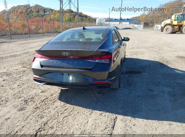5NPLM4AG1NH084876 2022 HYUNDAI ELANTRA Gray Trasero derecho