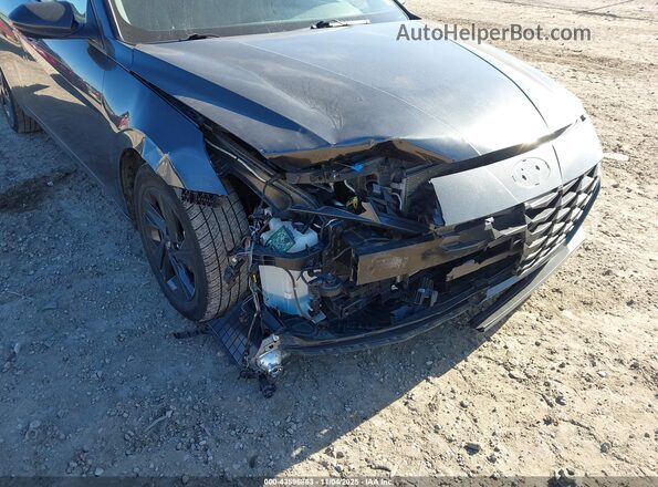 5NPLM4AG1NH084876 2022 HYUNDAI ELANTRA Gray Vista frontal