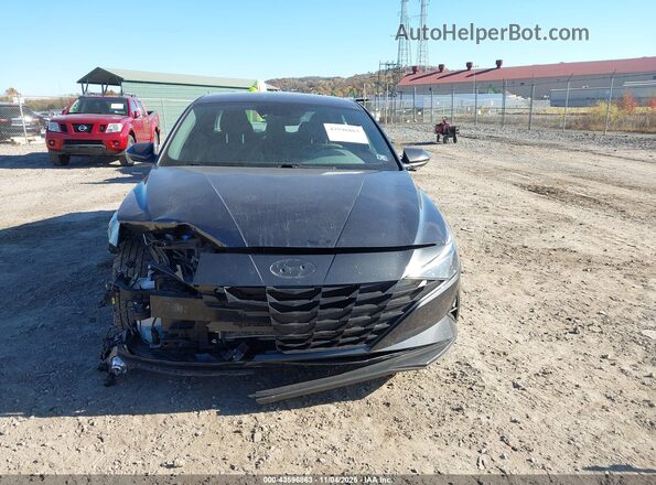 5NPLM4AG1NH084876 2022 HYUNDAI ELANTRA Gray Vista del cuadro de instrumentos