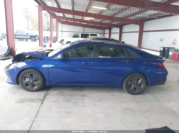5NPLM4AG3NH072647 2022 HYUNDAI ELANTRA Blue 