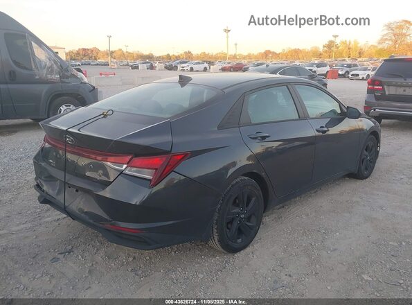 5NPLM4AG8NH077441 2022 HYUNDAI ELANTRA Gray Tył prawy