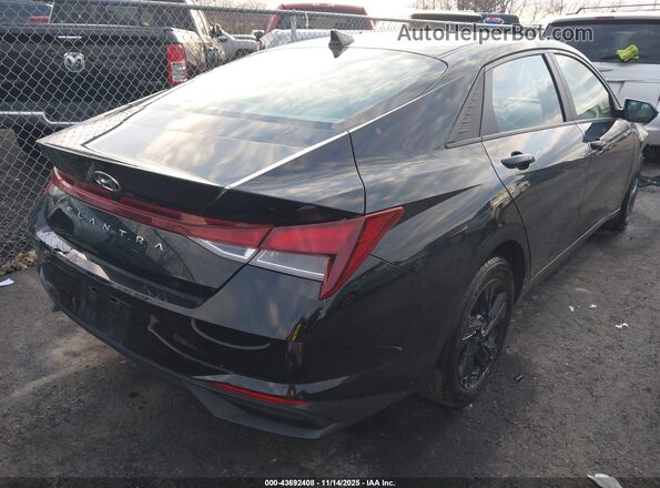 5NPLM4AG9NH071521 2022 HYUNDAI ELANTRA Black Tył prawy
