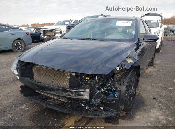 5NPLM4AG9NH071521 2022 HYUNDAI ELANTRA Black Widok z przodu