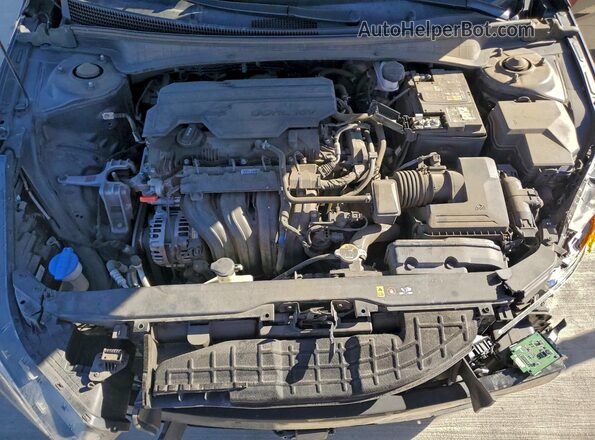 5NPLN4AG4NH065008 2022 HYUNDAI ELANTRA Gray Вид задньої частини салону
