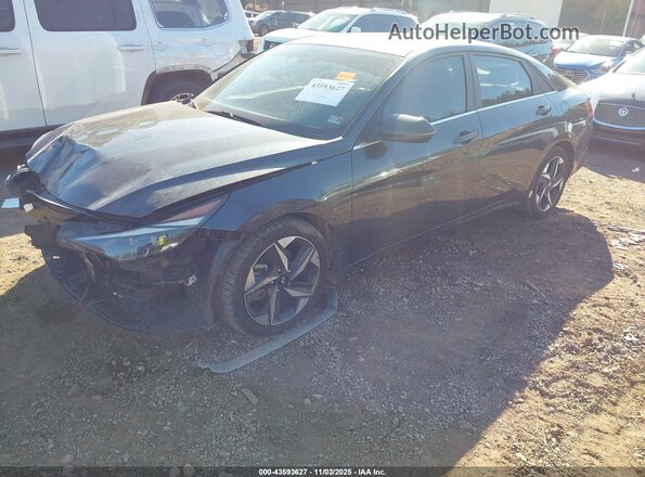 5NPLP4AG3NH056598 2022 HYUNDAI ELANTRA Black Przód lewy