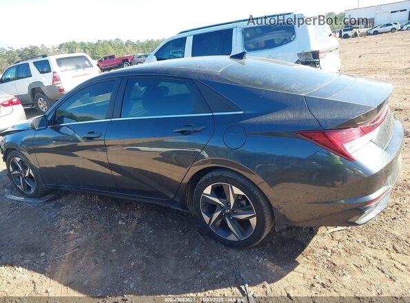 5NPLP4AG3NH056598 2022 HYUNDAI ELANTRA Black Widok wnętrza 360 stopni