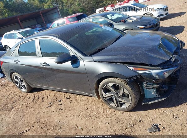 5NPLP4AG3NH056598 2022 HYUNDAI ELANTRA Black Widok wnętrza z tyłu