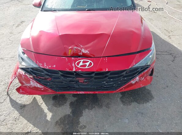 5NPLS4AG0NH082767 2022 HYUNDAI ELANTRA Red Vista frontal