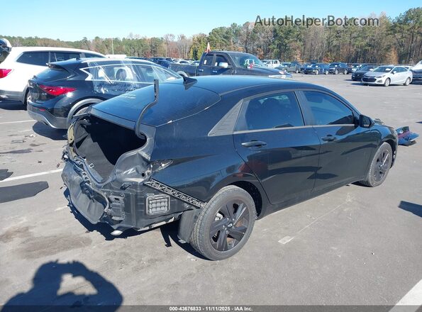 5NPLS4AG8NH056286 2022 HYUNDAI ELANTRA Black Trasero derecho