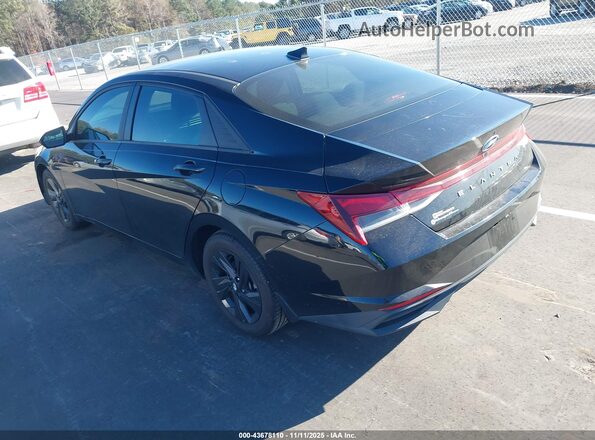 5NPLS4AGXNH057777 2022 HYUNDAI ELANTRA Black Հետևի ձախ