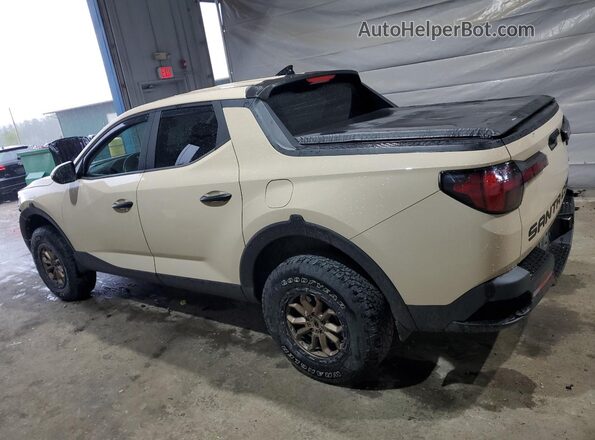5NTJADAE5NH008559 2022 HYUNDAI SANTA Бежевый Задняя левая четверть