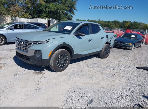 5NTJB4DE8RH103843 2024 HYUNDAI SANTA CRUZ Light Blue Передняя левая четверть