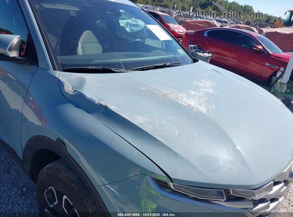 5NTJB4DE8RH103843 2024 HYUNDAI SANTA CRUZ Light Blue Вид спереди