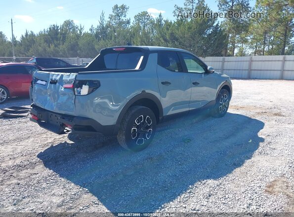 5NTJB4DE8RH103843 2024 HYUNDAI SANTA CRUZ Light Blue Задняя правая четверть
