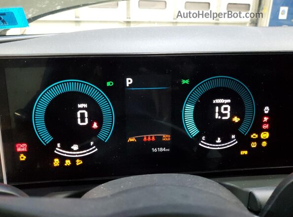 5NTJBDDE5SH137499 2025 HYUNDAI SANTA Green Вид щитка приладів