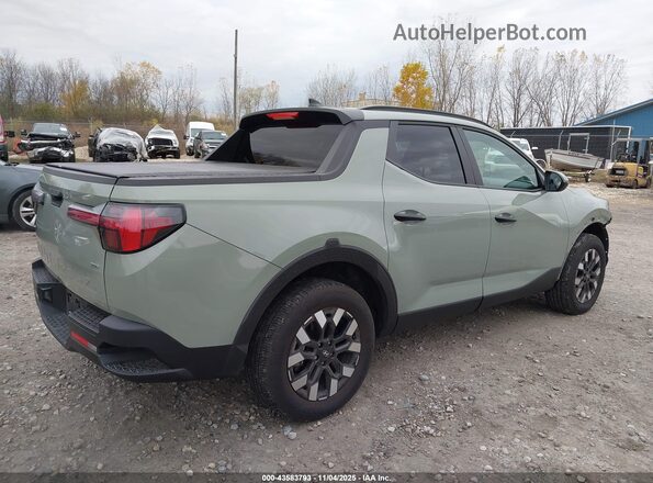 5NTJBDDEXSH136929 2025 HYUNDAI SANTA CRUZ Green უკანა მარჯვენა