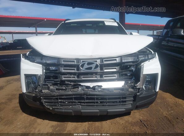 5NTJC4DE2SH126795 2025 HYUNDAI SANTA CRUZ White წინა პანელის ხედი