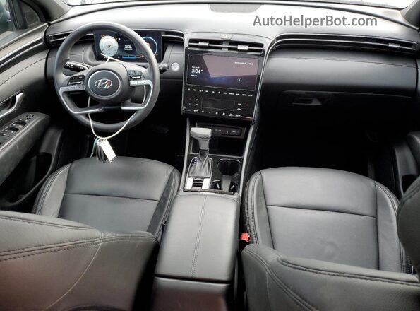 5NTJCDAE5RH078658 2024 HYUNDAI SANTA Blue Vista del salpicadero