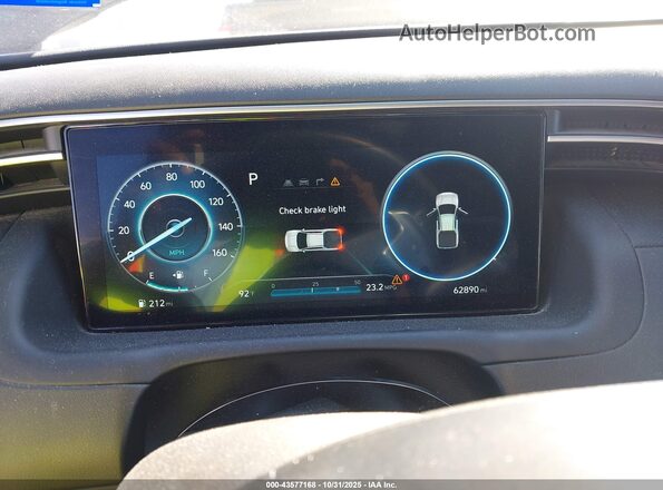 5NTJCDAFXRH080608 2024 HYUNDAI SANTA CRUZ Black Vista de los asientos traseros
