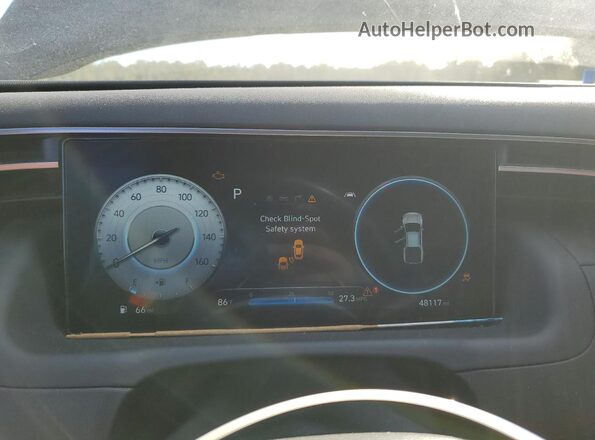 5NTJCDDE0RH124652 2024 HYUNDAI SANTA Black Instrument cluster view