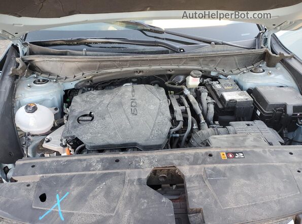 5NTJCDDE8SH149546 2025 HYUNDAI SANTA Blue Engine compartment view