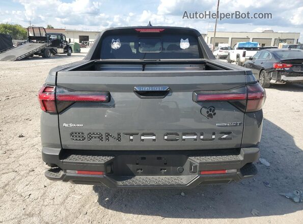 5NTJCDDF8RH114654 2024 HYUNDAI SANTA Gray Հետևի տեսք