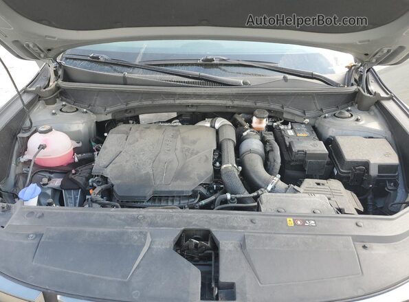 5NTJCDDF8RH114654 2024 HYUNDAI SANTA Gray Սալոնի հետևի տեսք