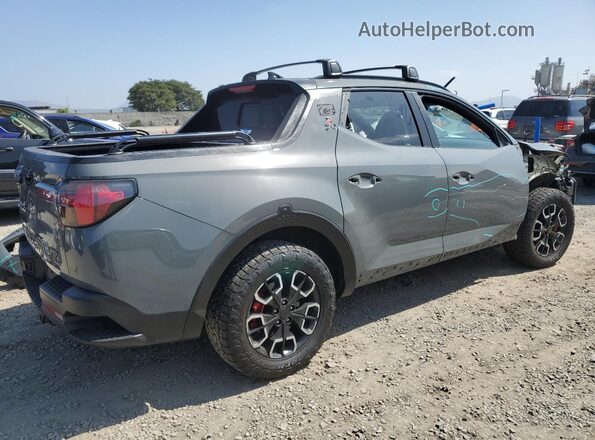5NTJDDAF3NH017132 2022 HYUNDAI SANTA Gray Задня права чверть