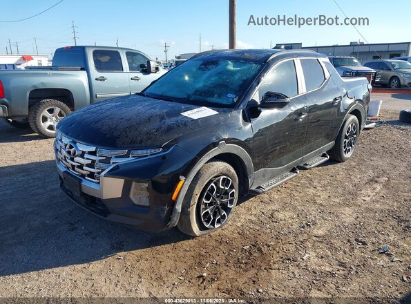 5NTJDDAF6PH059801 2023 HYUNDAI SANTA CRUZ Черный Передняя левая четверть