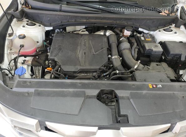 5NTJDDAF9NH007513 2022 HYUNDAI SANTA White Вид задньої частини салону