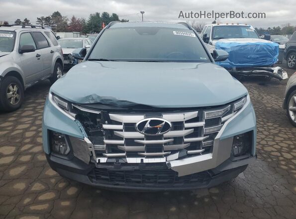 5NTJDDAF9NH008290 2022 HYUNDAI SANTA Blue Вид спереду
