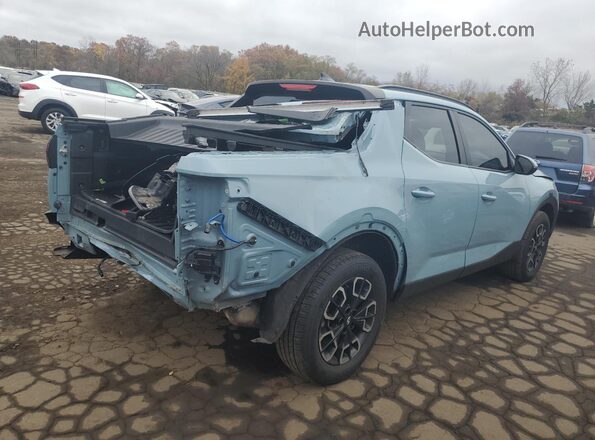 5NTJDDAF9NH008290 2022 HYUNDAI SANTA Blue Задня права чверть