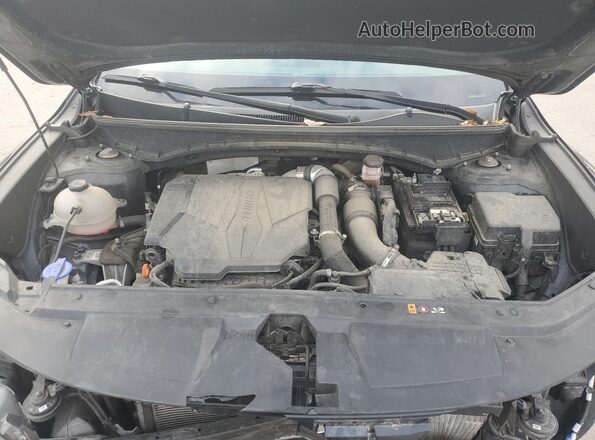 5NTJEDAF4NH037225 2022 HYUNDAI SANTA Black Вид задньої частини салону