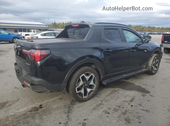 5NTJEDAF4NH037225 2022 HYUNDAI SANTA Black Задня права чверть