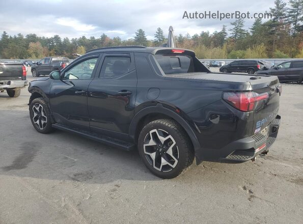 5NTJEDAF4NH037225 2022 HYUNDAI SANTA Black Задня ліва чверть