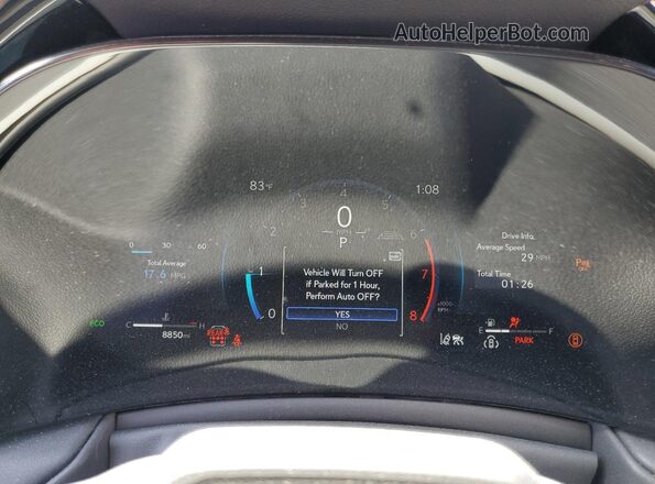 5TDAAAA62SS014346 2025 LEXUS TX Blue Instrument cluster view