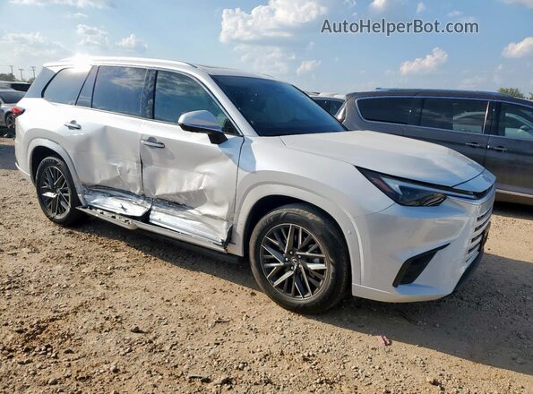 5TDAAAA69RS010160 2024 LEXUS TX White Передня права чверть