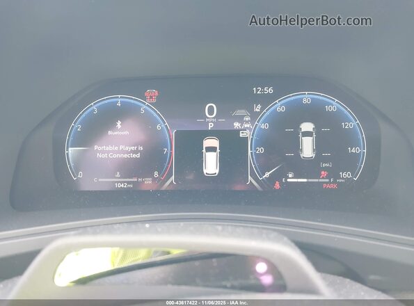 5TDAAAB54SS100702 2025 TOYOTA GRAND HIGHLANDER Blue Widok tylnych siedzeń