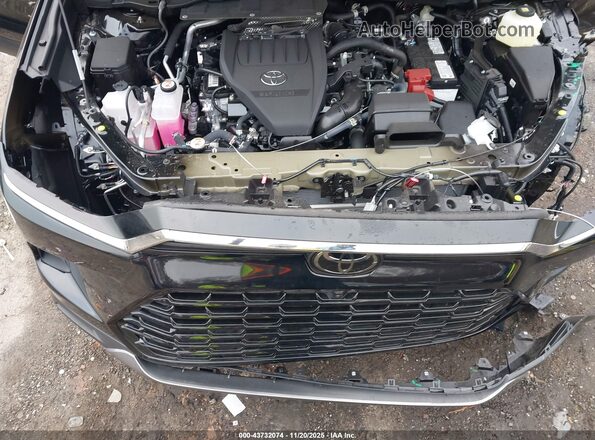 5TDAAAB59SS102736 2025 TOYOTA GRAND HIGHLANDER Black Հետևի տեսք