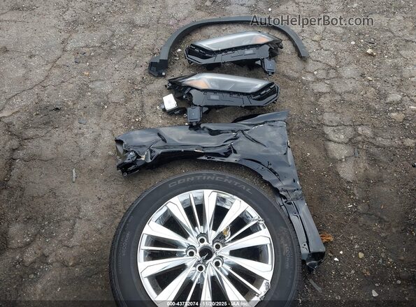 5TDAAAB59SS102736 2025 TOYOTA GRAND HIGHLANDER Black Սարքավորումների վահանակի տեսք