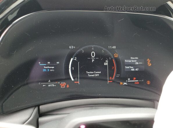 5TDAAAB60SS037848 2025 LEXUS TX Blue Вид щитка приладів