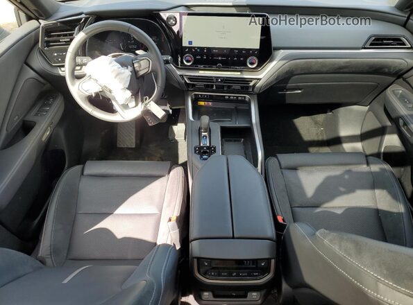 5TDAAAB62SS032134 2025 LEXUS TX Black Вид панелі приладів
