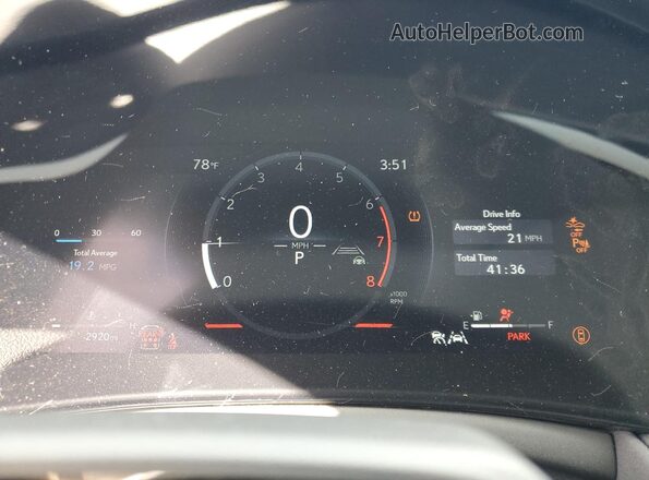 5TDAAAB62SS032134 2025 LEXUS TX Black Вид щитка приладів