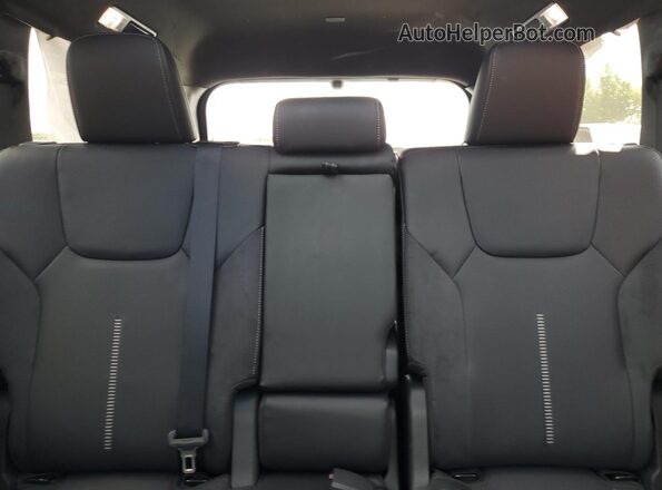 5TDAAAB62SS032134 2025 LEXUS TX Black Вид задніх сидінь