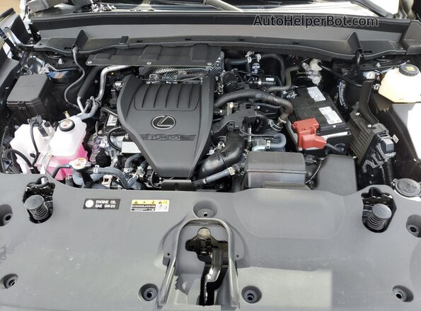 5TDAAAB62SS032134 2025 LEXUS TX Black Вид підкапотного простору