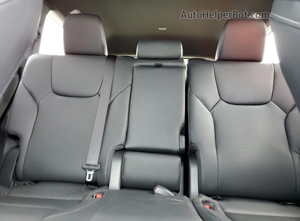 5TDAAAB63SS033552 2025 LEXUS TX Black Vista de los asientos traseros